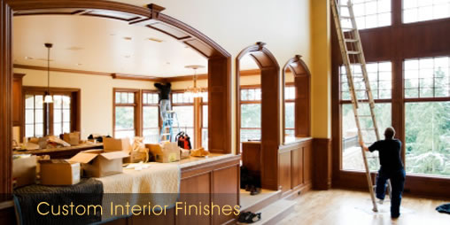 custom interior finishes